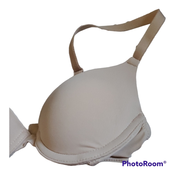 VICTORIA'S SECRET Beige Push Up Bra - Size 30A - Picture 2 of 4